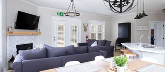 Charming chalet provides the perfect balance of comfort and convenience.