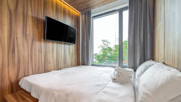 Iron/ironing board, WiFi, bed sheets