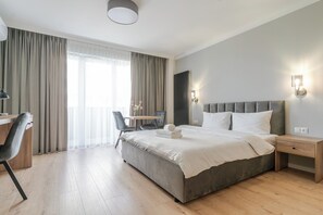 Iron/ironing board, WiFi, bed sheets - Business Deluxe Studio 38 (Katowice)