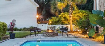 Airstream Sylvie with Salt Water Pool and Outdoor Shower-the perfect get away