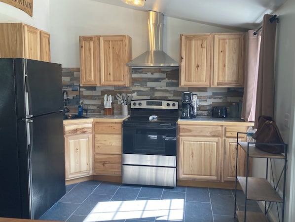 Microwave, oven, stovetop