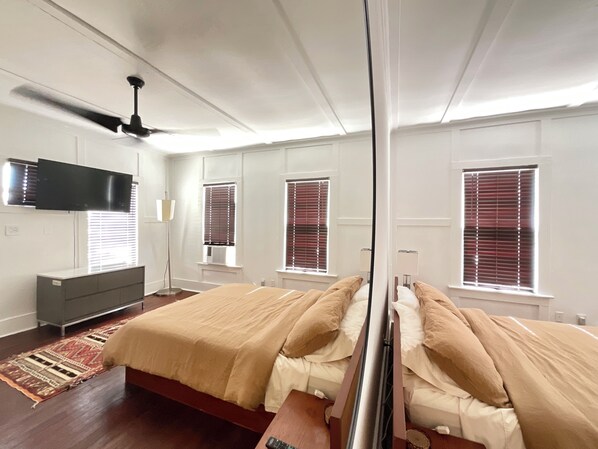 1 chambre, bureau, fer et planche à repasser, Wi-Fi gratuit