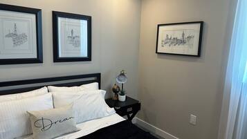 2 chambres, fer et planche Ă repasser, Wi-Fi gratuit, draps fournis