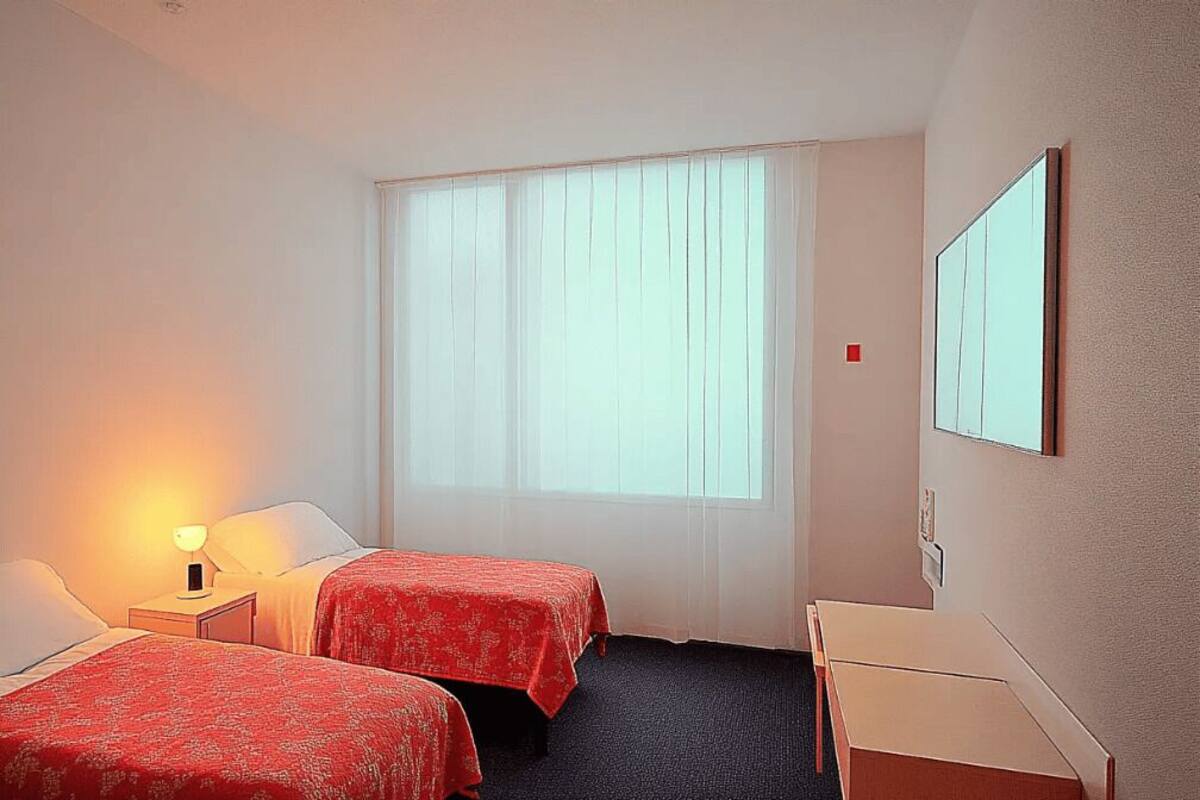 Habitación básica con 2 camas individuales | Wifi gratis 