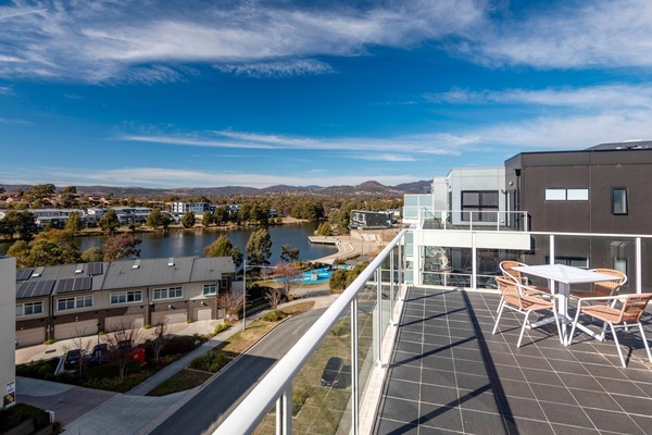 Fresh air and views from your private balcony