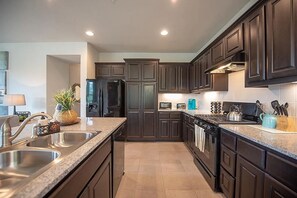 Microwave, oven, dishwasher, toaster