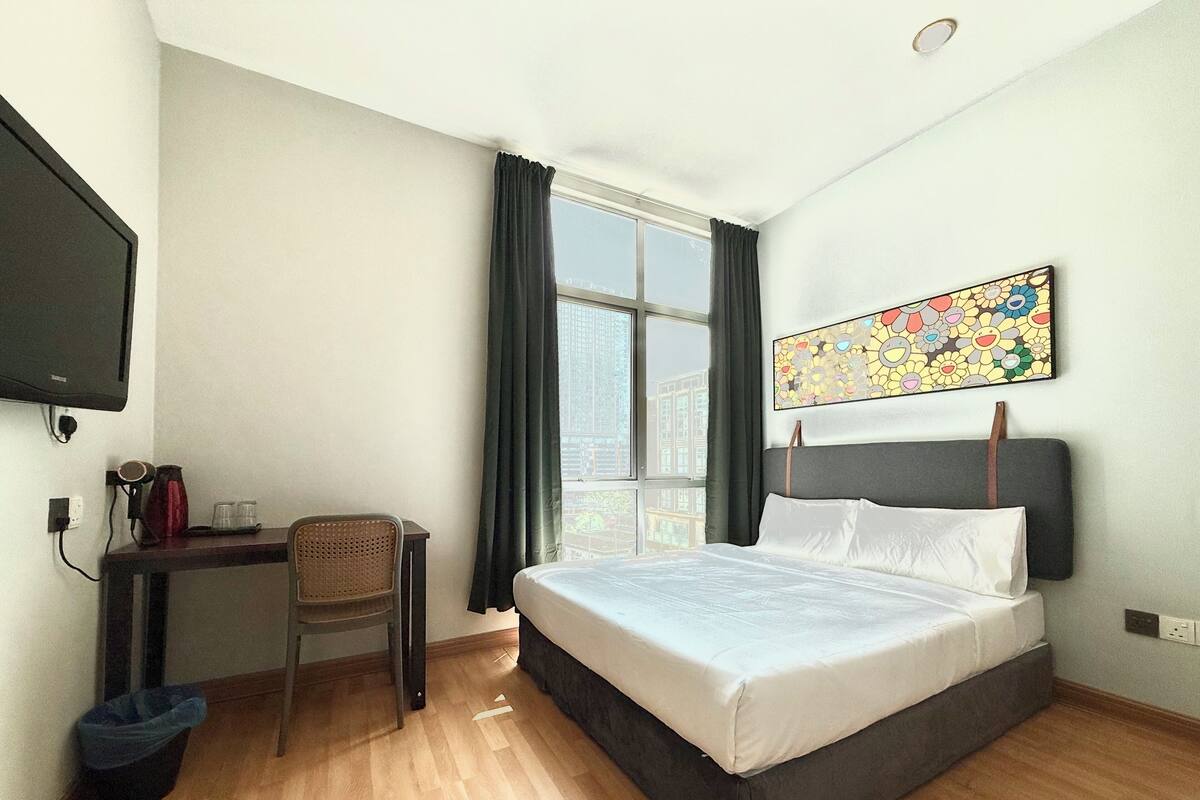 디럭스 쿼드룸 | 책상, 무료 WiFi