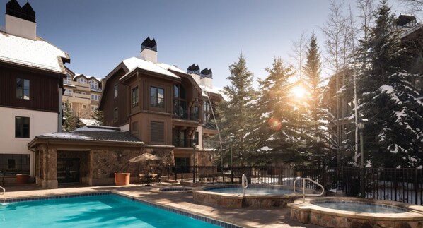 Außenpool, beheizter Pool