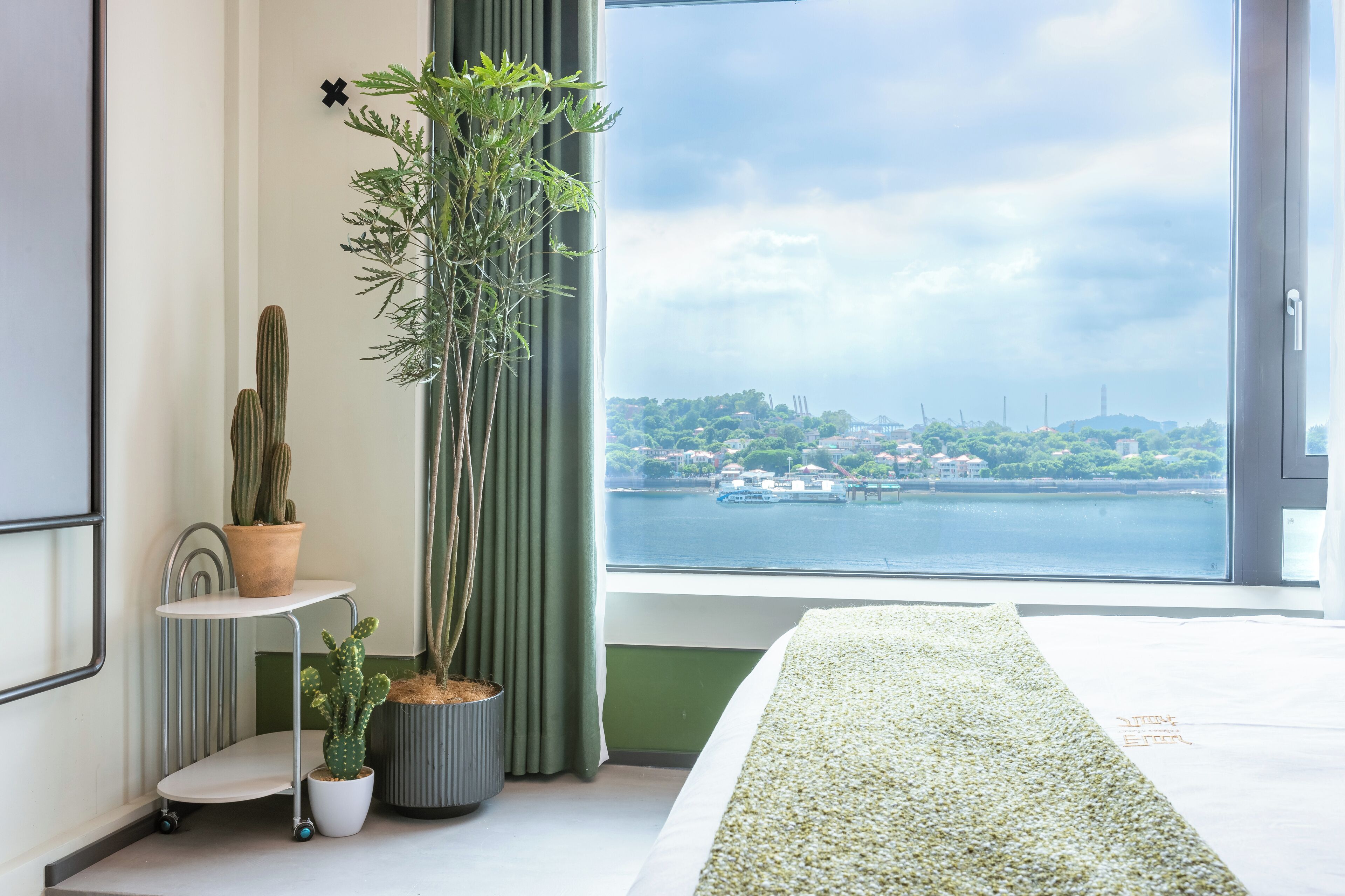 Vue sur la plage/l’océan