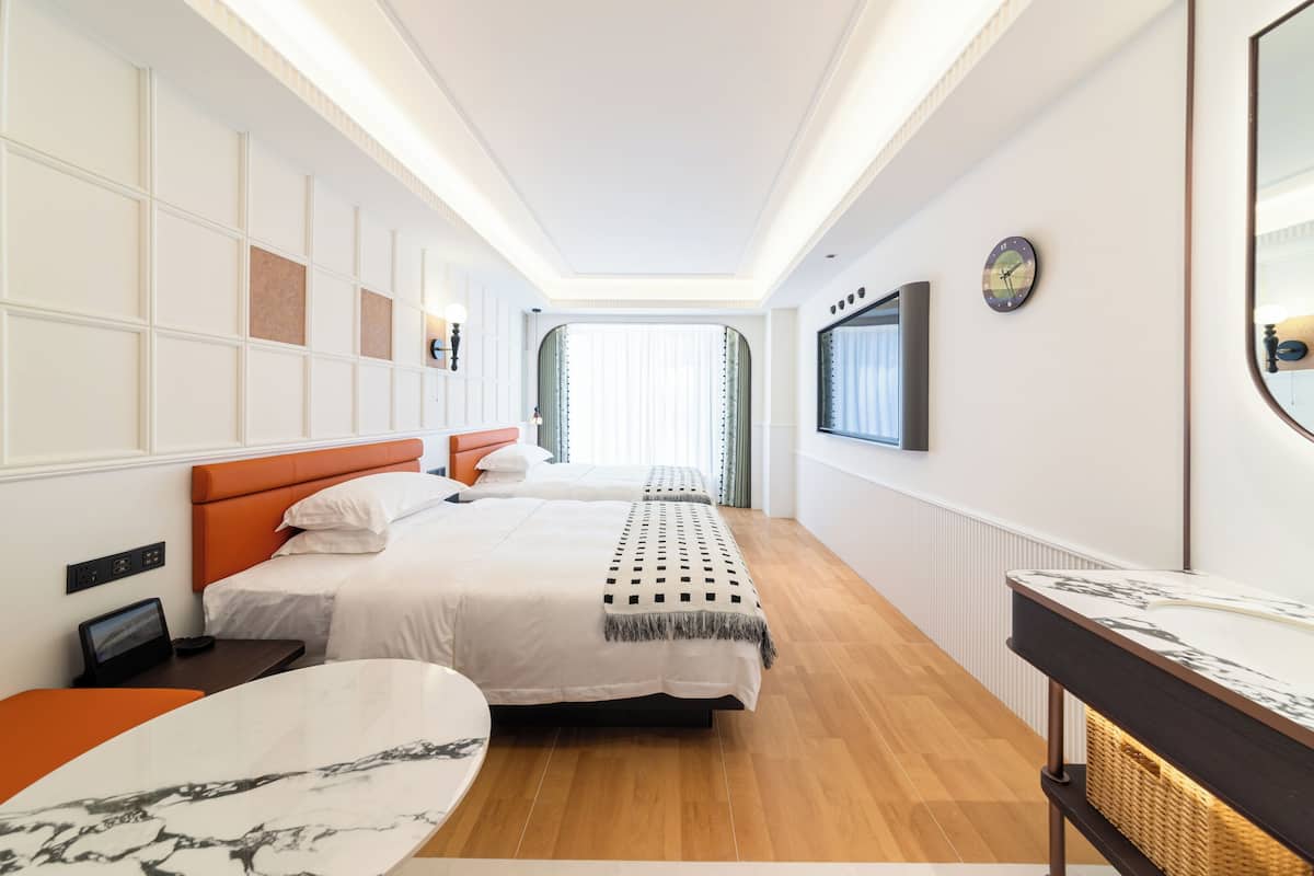 Basic Double or Twin Room | Individually decorated, laptop workspace, iron/ironing board