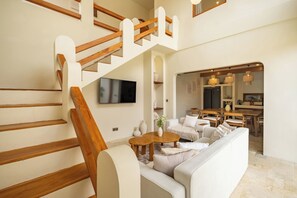 Villa, Pool View | Living area - 3BR Luxe Pool Villa Anaya (Canggu)