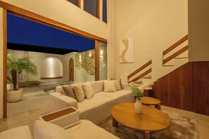 Villa, Pool View | Living area - 3BR Luxe Pool Villa Anaya (Canggu)