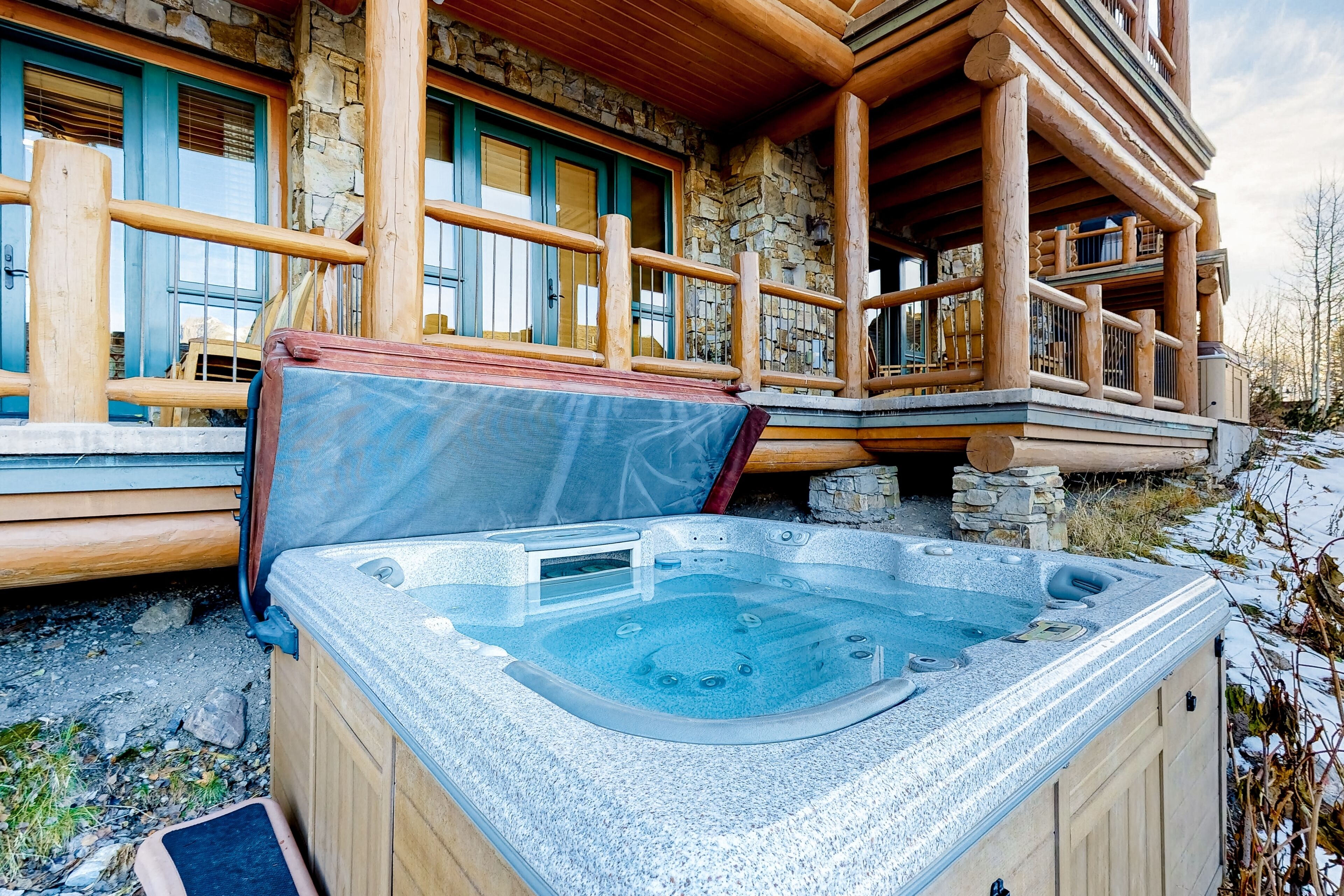 Bain à remous extérieur