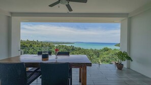 Deluxe Apartment, Balcony, Sea View | Terrace/patio - Tablas Seaview Homestay (Ferrol)