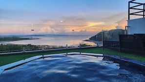 Rooftop pool
