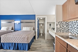 1 bedroom, bed sheets