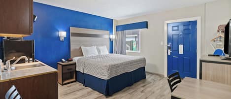 1 bedroom, bed sheets