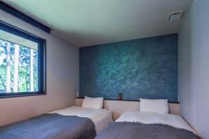 2 chambres, bureau, Wi-Fi gratuit, draps fournis