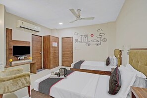 In-room safe, iron/ironing board, free WiFi