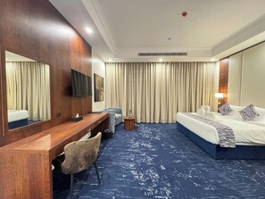 Deluxe Double Room, City View | In-room safe, iron/ironing board, free WiFi