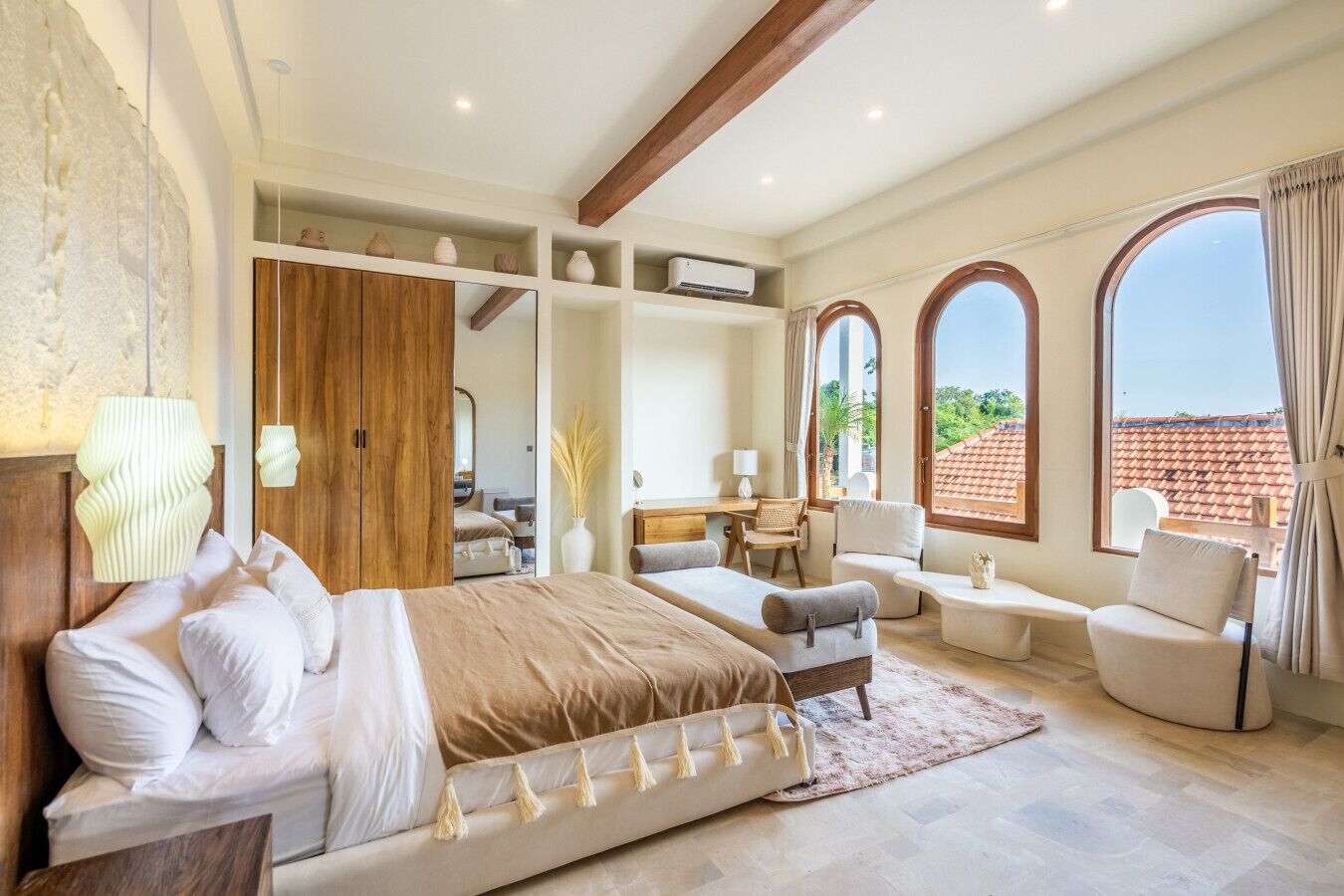 3 chambres, bureau, fer et planche à repasser, Wi-Fi gratuit