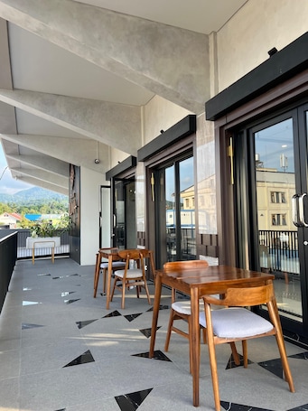 Terrace/patio. RUMA GUEST HOUSE