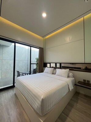 Kamar Double, Bebas Asap Rokok, balkon | Wi-Fi gratis