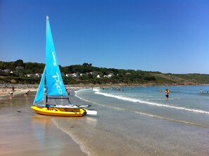 Vista a la playa o al mar