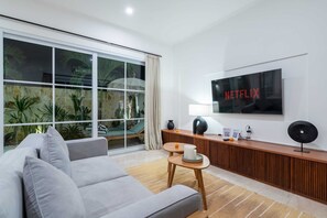 Basic Villa | Living area | TV, streaming services - Villa Jazz (Canggu)