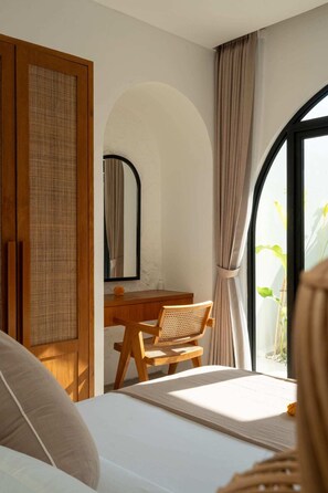 Basic Villa | 2 bedrooms, desk, laptop workspace, bed sheets