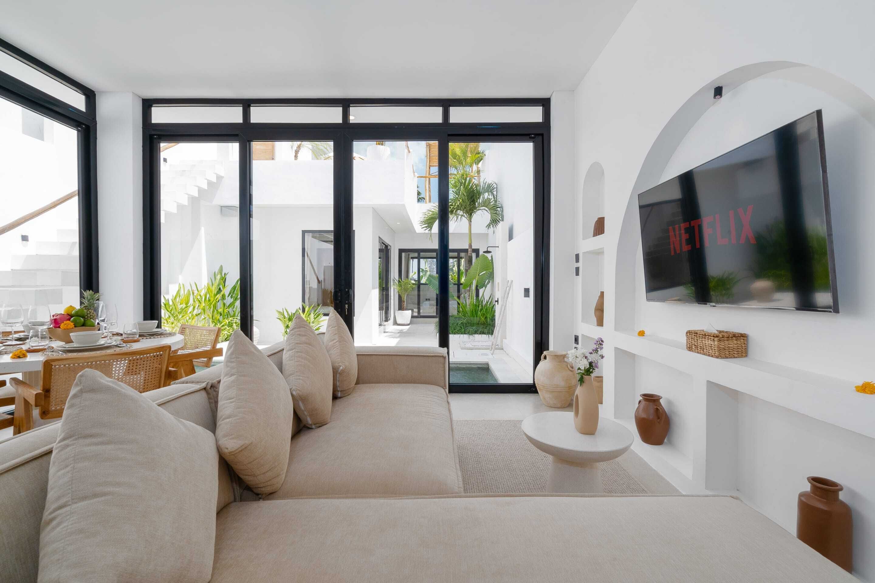 Basic Villa | Living area | TV, streaming services