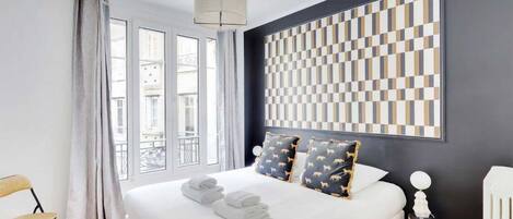 2 soveværelser, strygejern/strygebræt, Wi-Fi, sengetøj