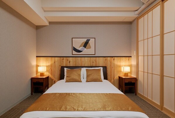 2 bedrooms, iron/ironing board, Internet - XS06 XROSS STAY Namba3 (大阪市中央区島之内)