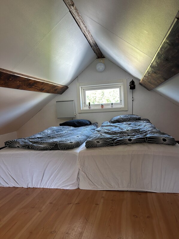 2 slaapkamers, beddengoed