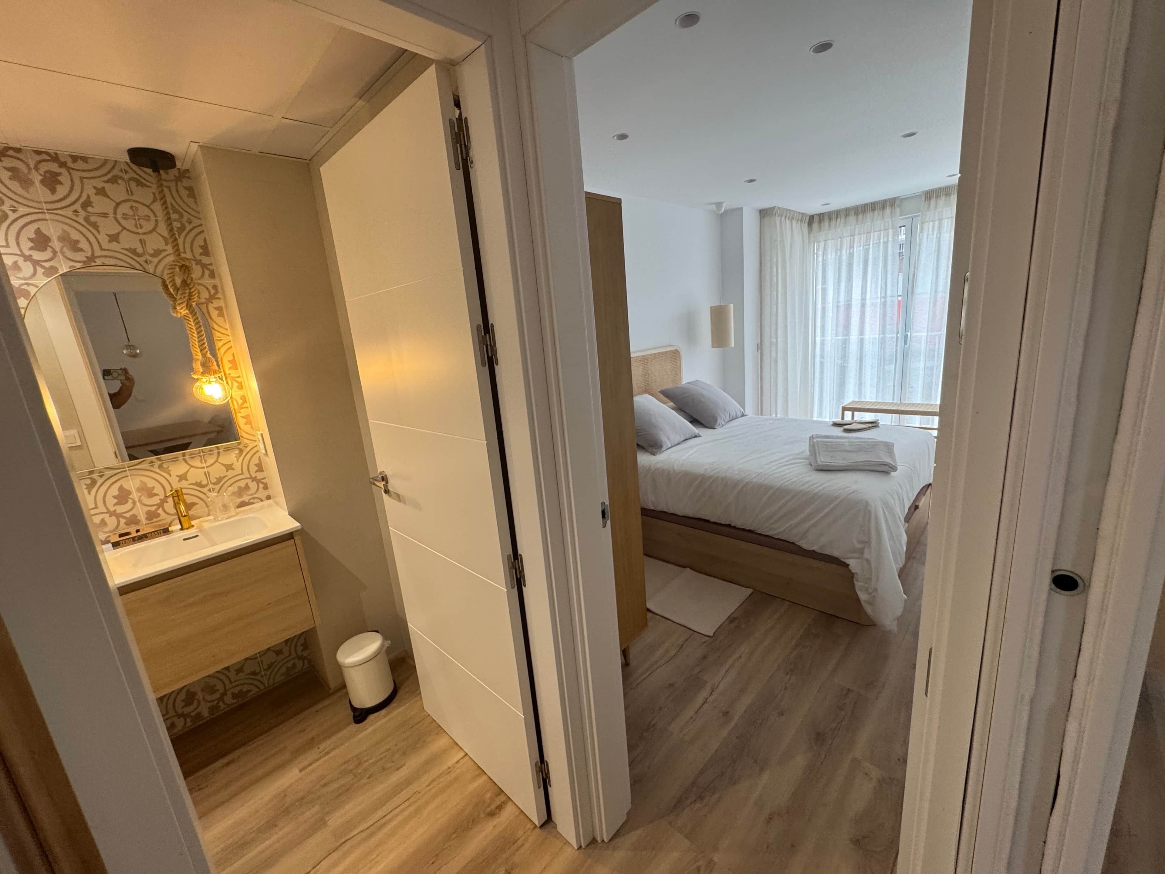 1 Schlafzimmer, Bügeleisen/Bügelbrett, kostenloses WLAN, Bettwäsche