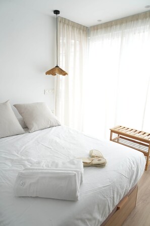 2 bedrooms, iron/ironing board, free WiFi, bed sheets
