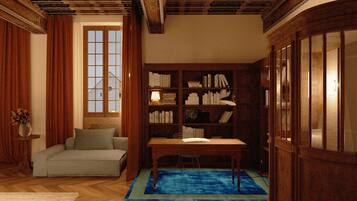 Een kluis op de kamer, verduisterende gordijnen, geluiddichte muren