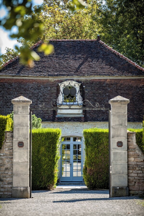 Façade de l’hébergement