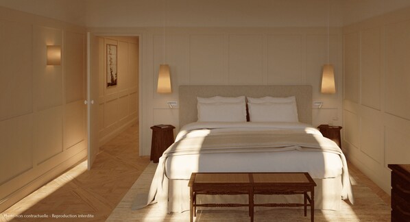 In-room safe, blackout drapes, soundproofing, free WiFi