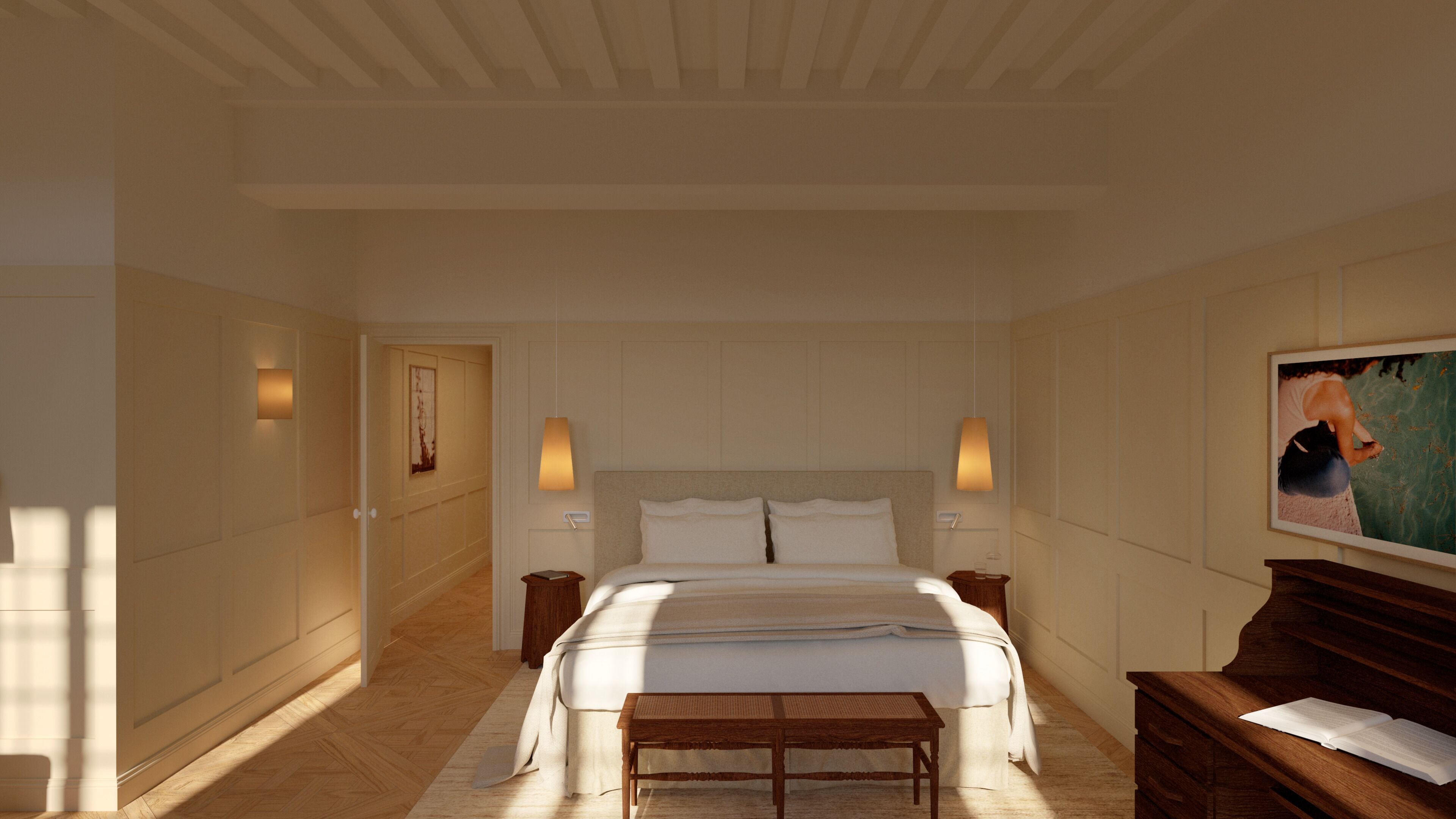 豪華客房, 花園景觀 | 客房內保險箱、遮光布/窗簾、隔音、免費無線上網