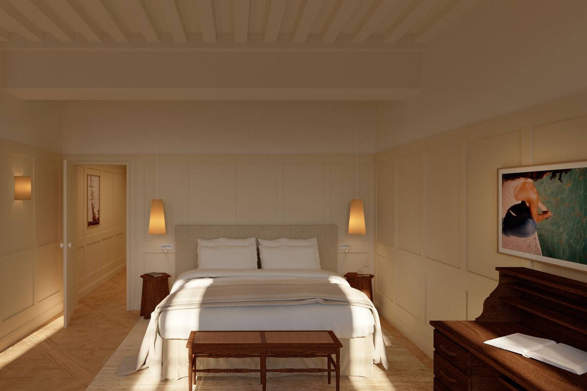 Habitación Deluxe, vistas al jardín | Caja fuerte, cortinas opacas, sistema de insonorización y wifi gratis