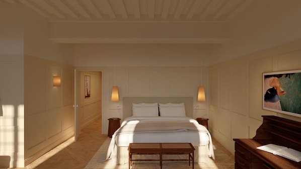 خزنة داخل الغرفة وستائر تعتيم وتجهيزات عازلة للصوت وواي فاي مجانًا