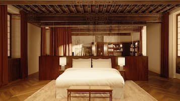 Coffres-forts dans les chambres, rideaux occultants