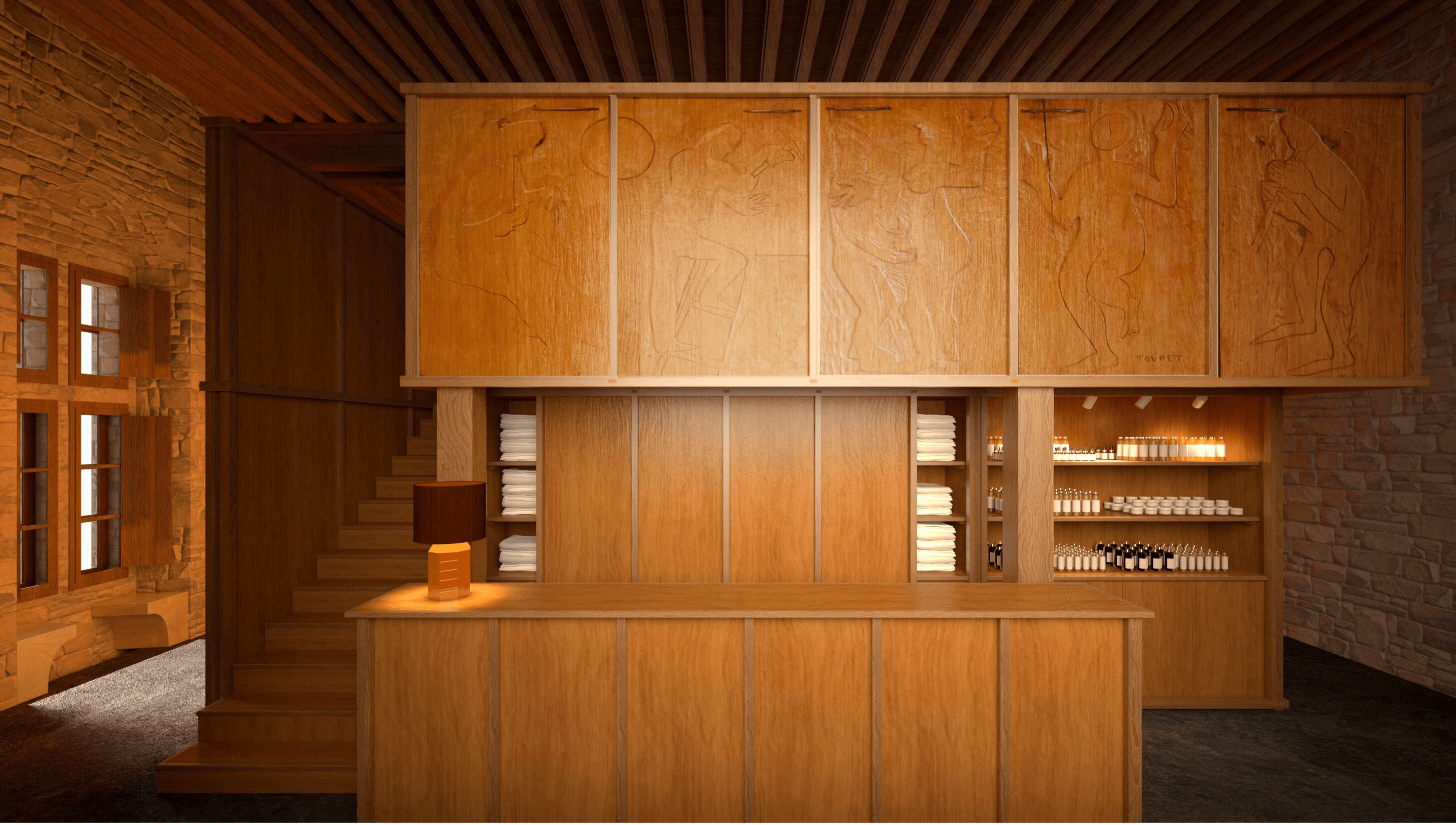 Couples treatment room(s), sauna, body treatments, body wraps