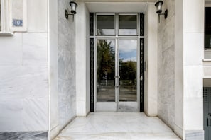 Entrée de l’hébergement