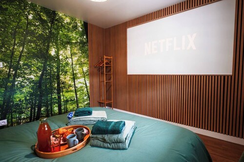 Suite romantique Bretagne Sud Balnéo,Jeux&Cinéma