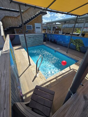 Indoor pool, outdoor pool - Villa mis casitas your seaside paradise 15 seconds from the sea (Aguada)