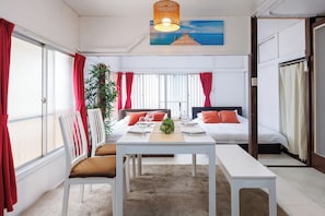 Apartamento standard | Ferros/tábuas de passar roupa, Wi-Fi de cortesia, roupa de cama