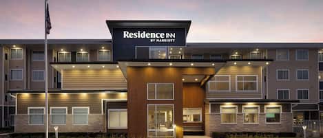 Blick von der Unterkunft