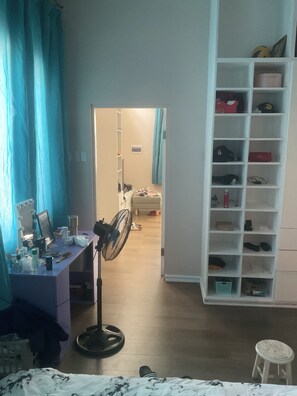 1 bedroom, iron/ironing board, internet, bed sheets